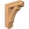 Ekena Millwork Legacy Arts and Crafts Smooth Bracket w/ Offset Brace, Western Red Cedar, 7 1/2"W x 24"D x 28"H BKT0806X24X28LEC03SWR - alternate 1